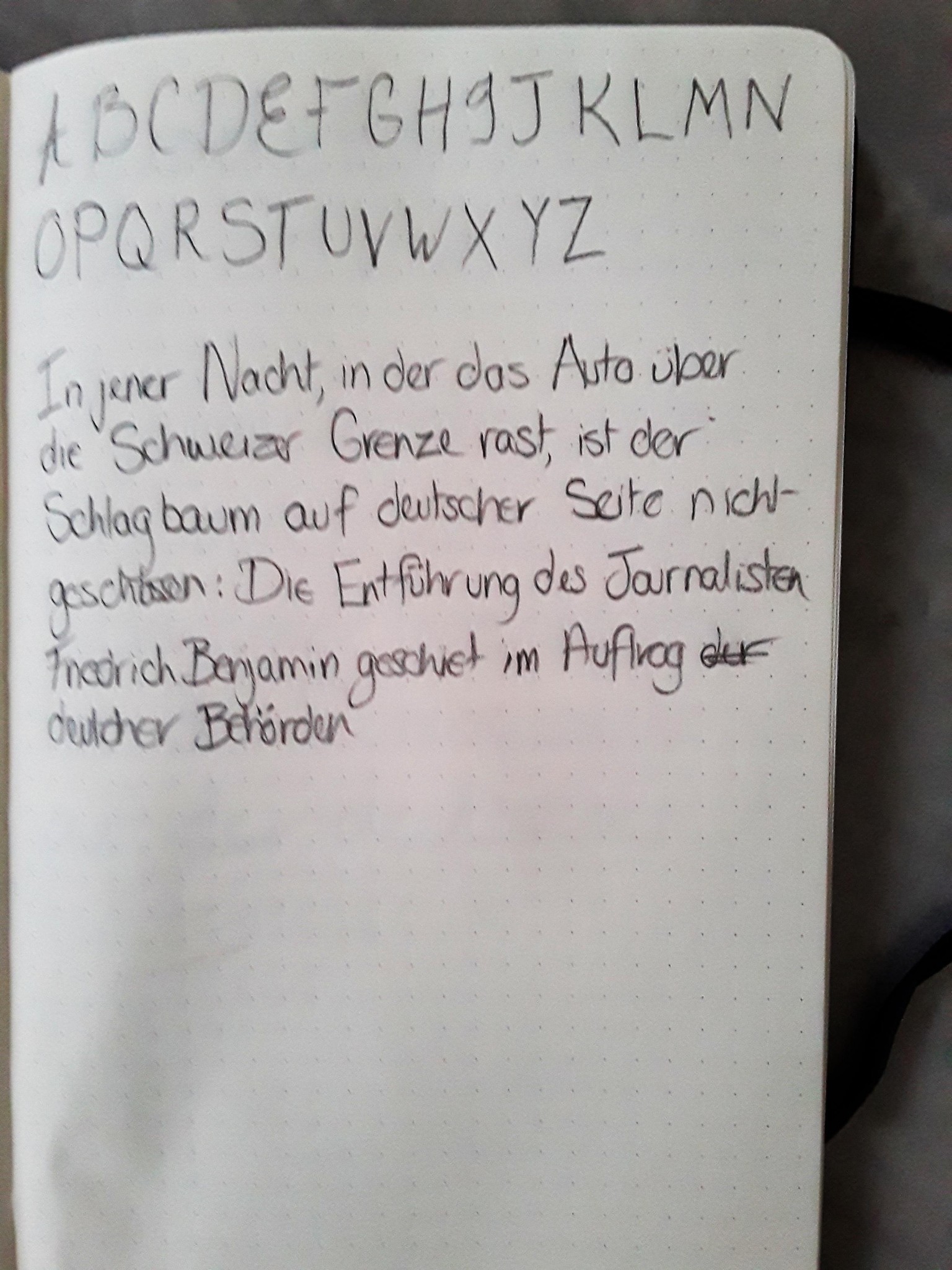 Handwriting - before and after - image 1 - student project