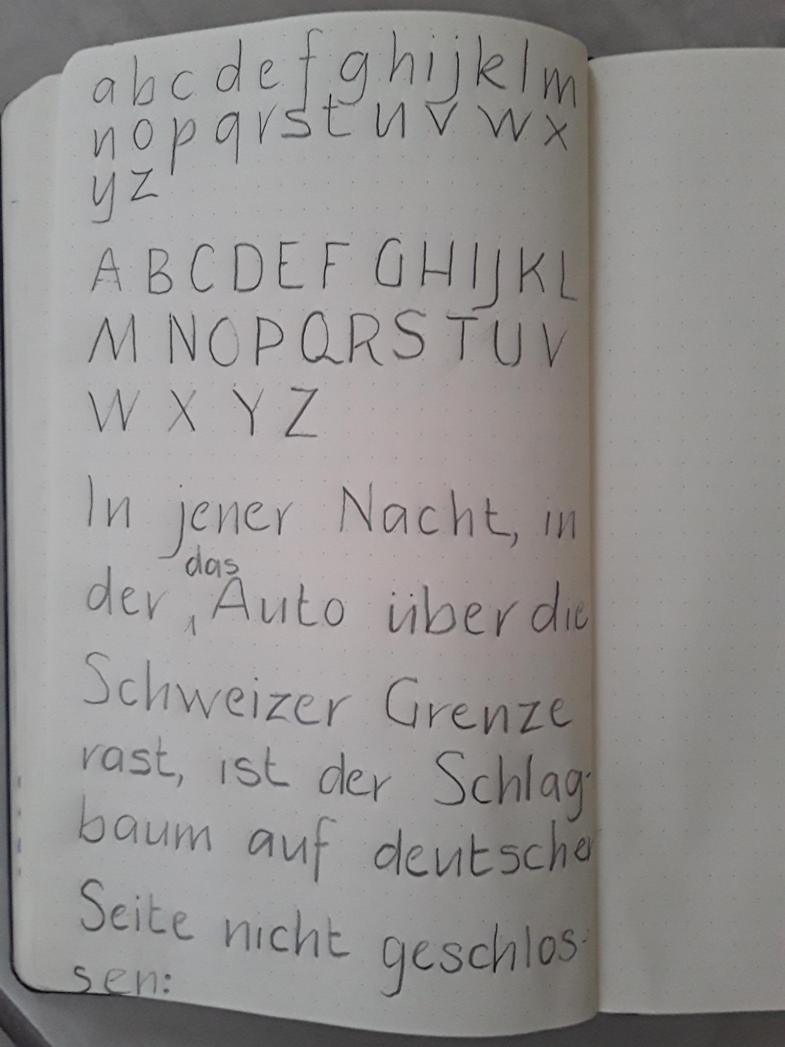 Handwriting - before and after - image 2 - student project