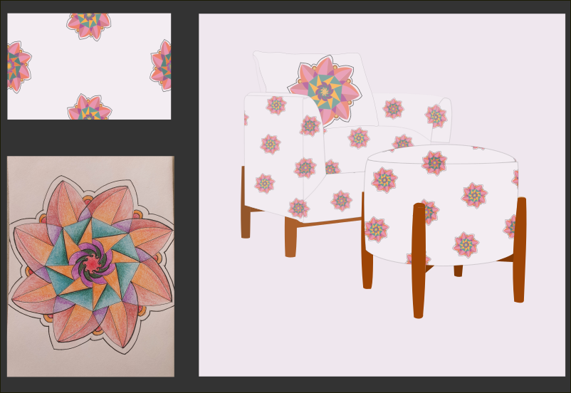 Inkscape Vectorise Art Method 2 - image 1 - student project