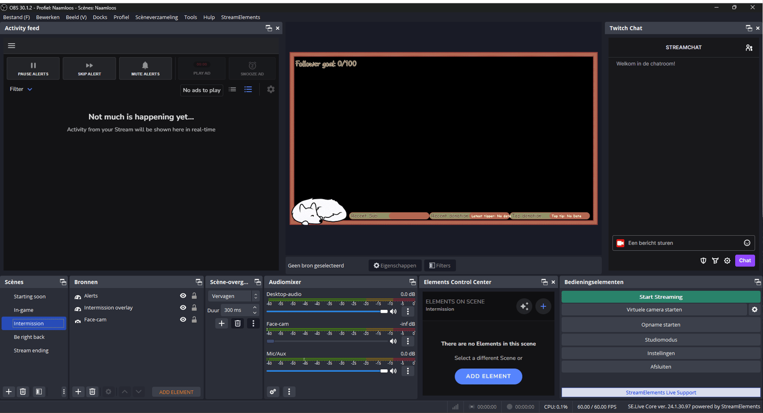 Stream setup - image 1 - student project