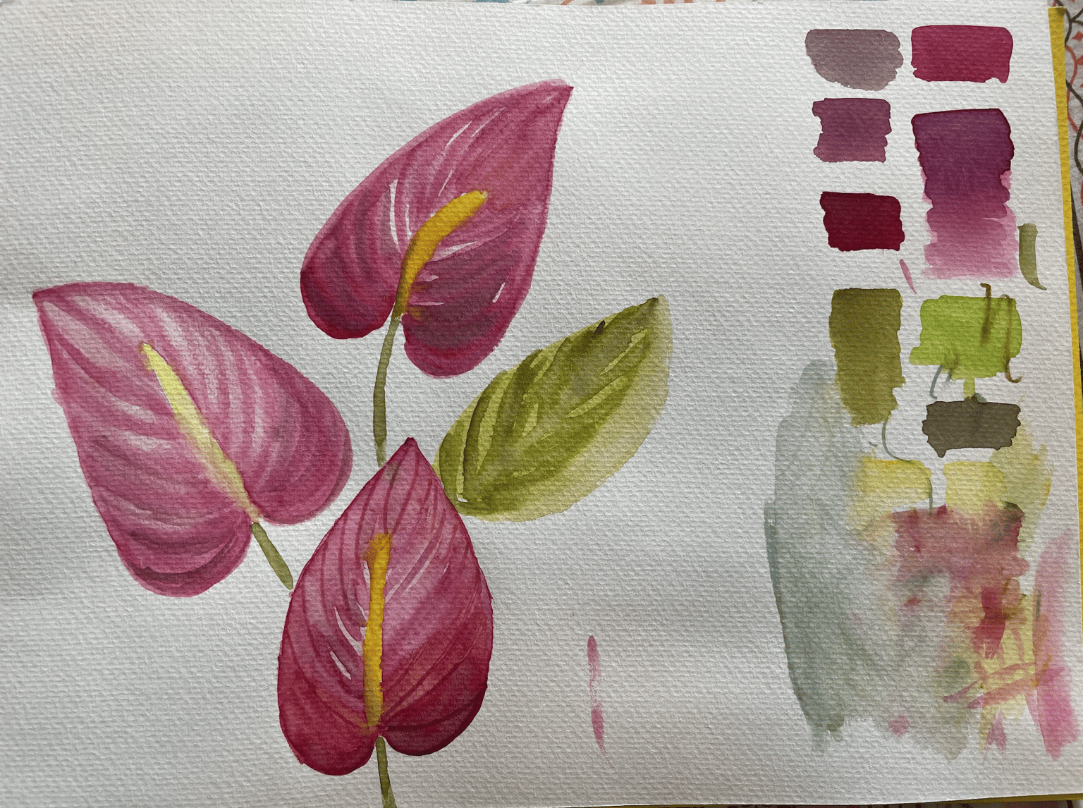 Anthurium by Manali - image 2 - student project