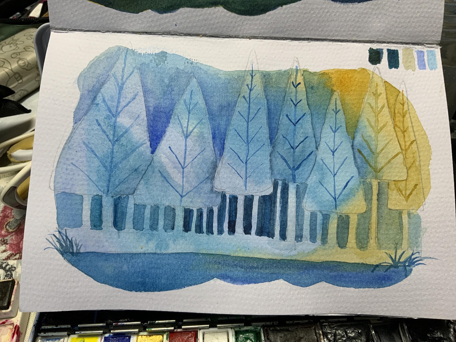 Negative painting - image 1 - student project