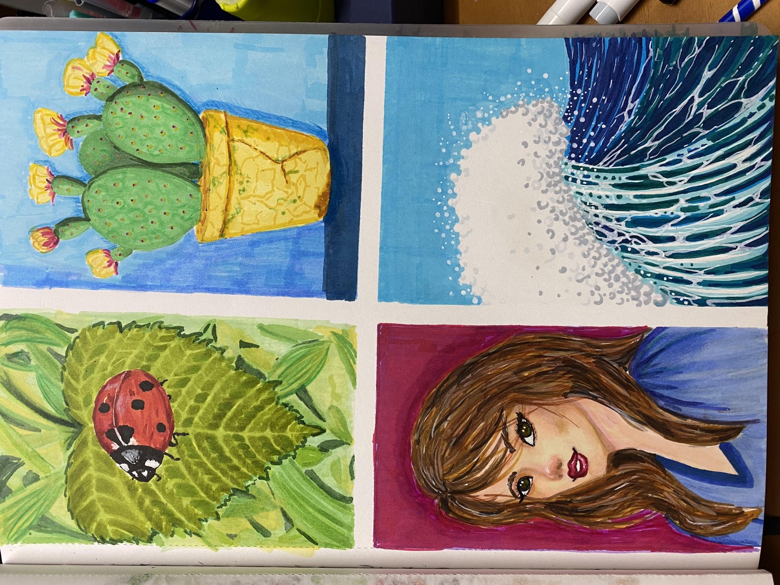 Recharge your creativity: Grow your sketching skills with Markers - image 5 - student project