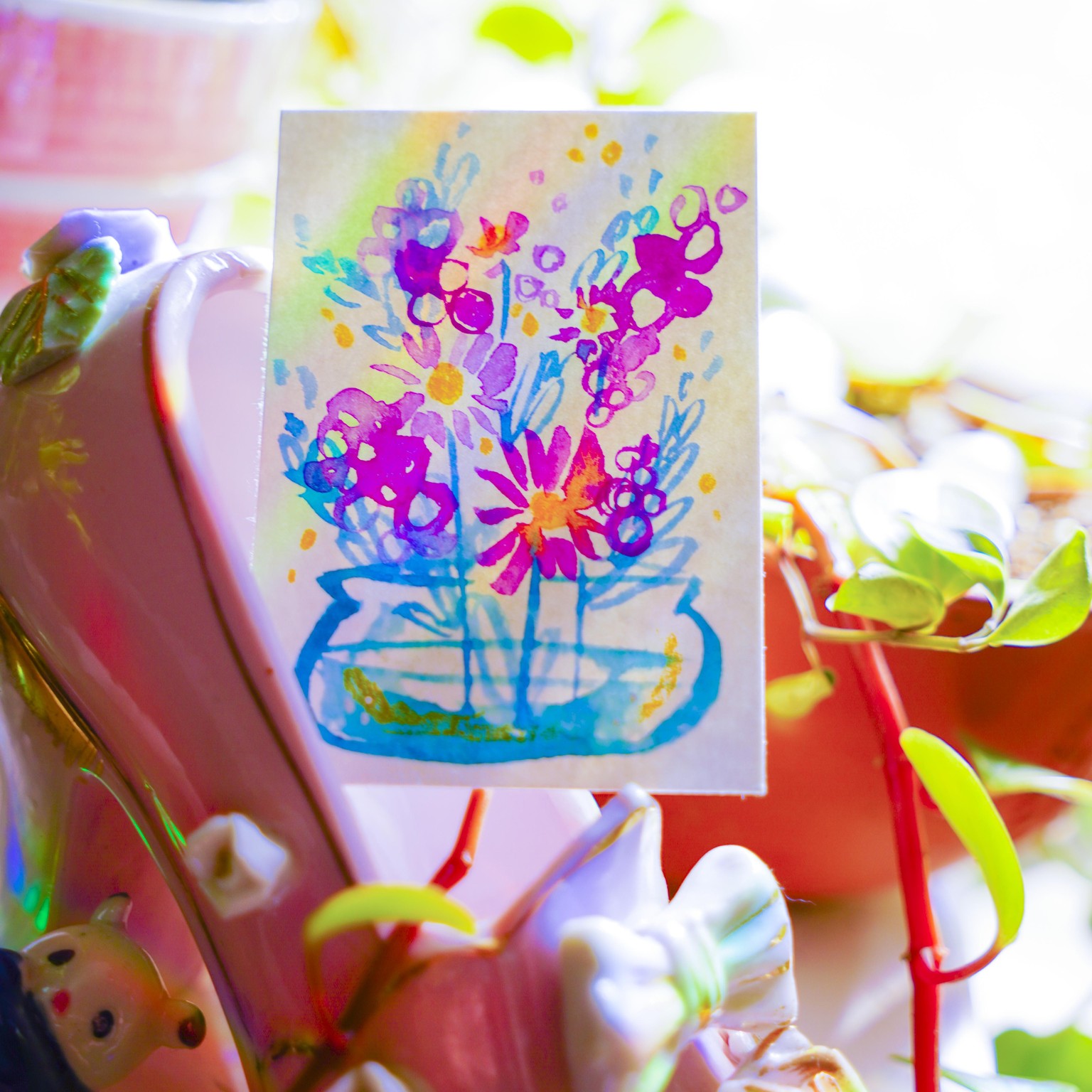 Tiny Loose Floral Play! :) - image 4 - student project