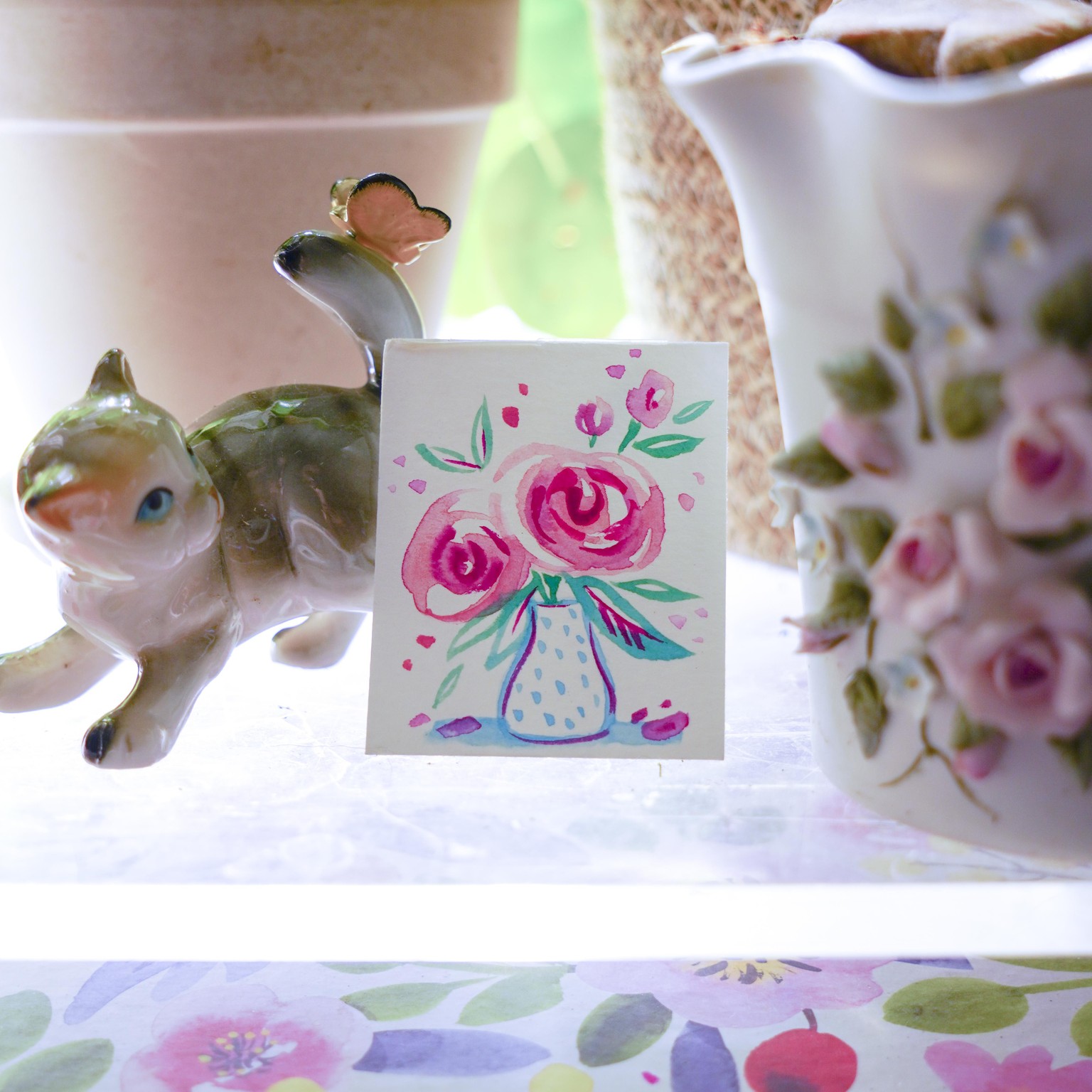 Tiny Loose Floral Play! :) - image 3 - student project