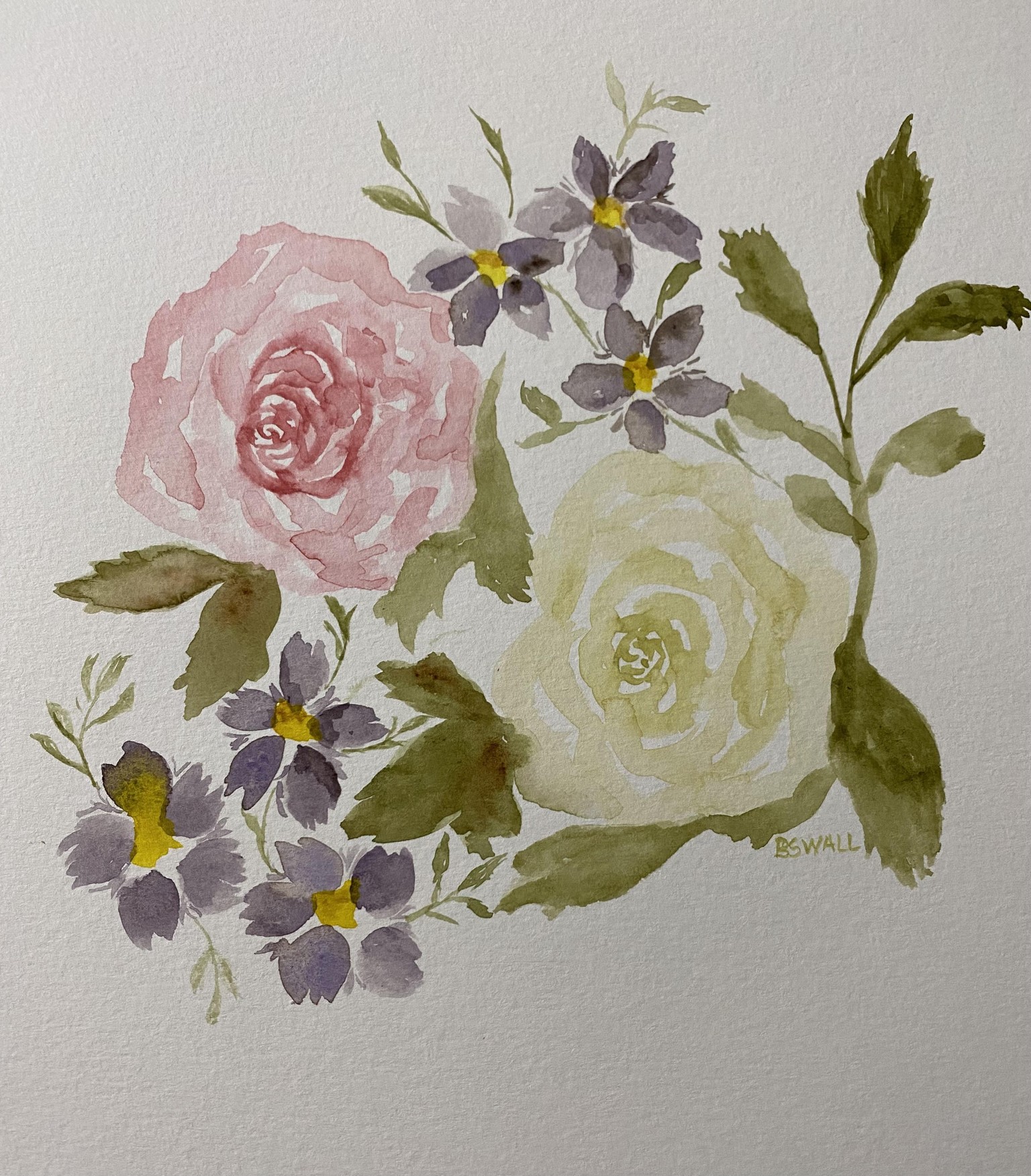 Pastel Flowers - image 2 - student project