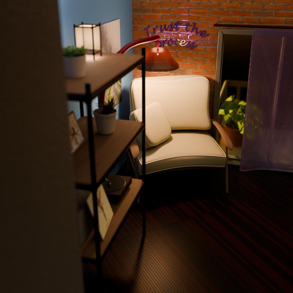 Reading corner - image 1 - student project
