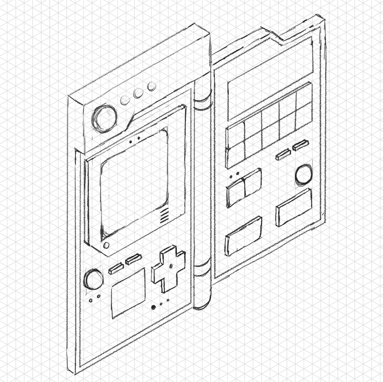 Pokedex Isometric Illustration - image 2 - student project