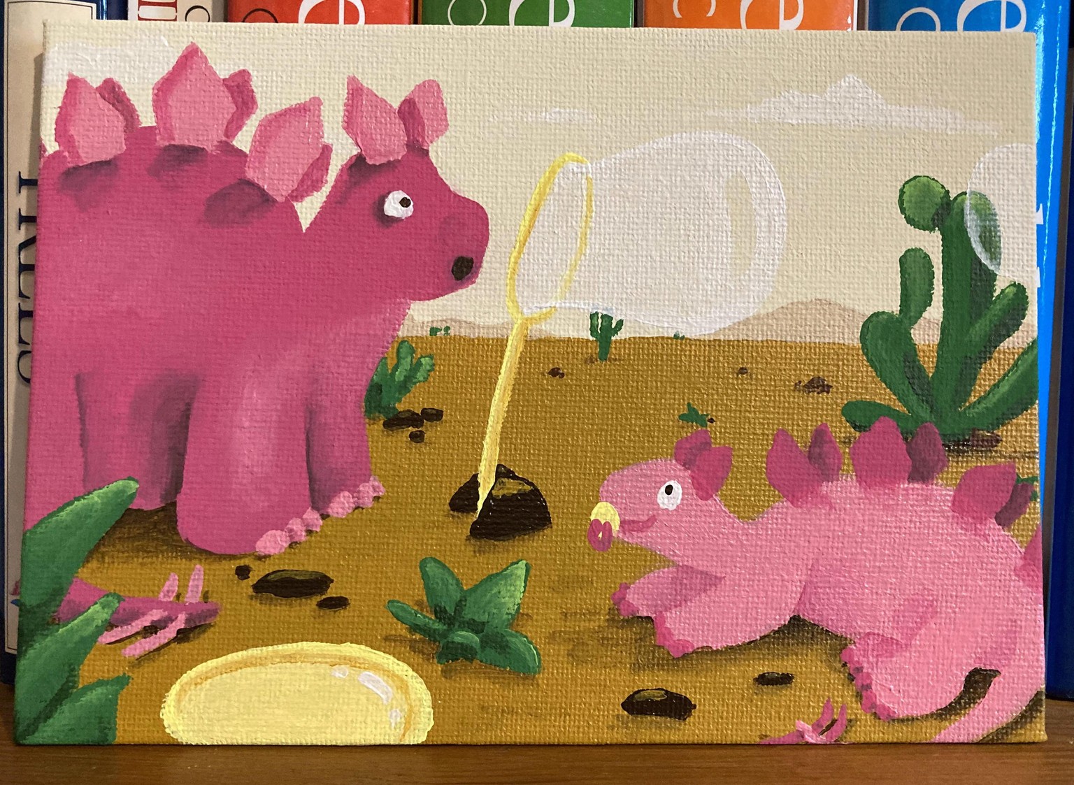 Dinosaur Illustrations With AI - image 6 - student project