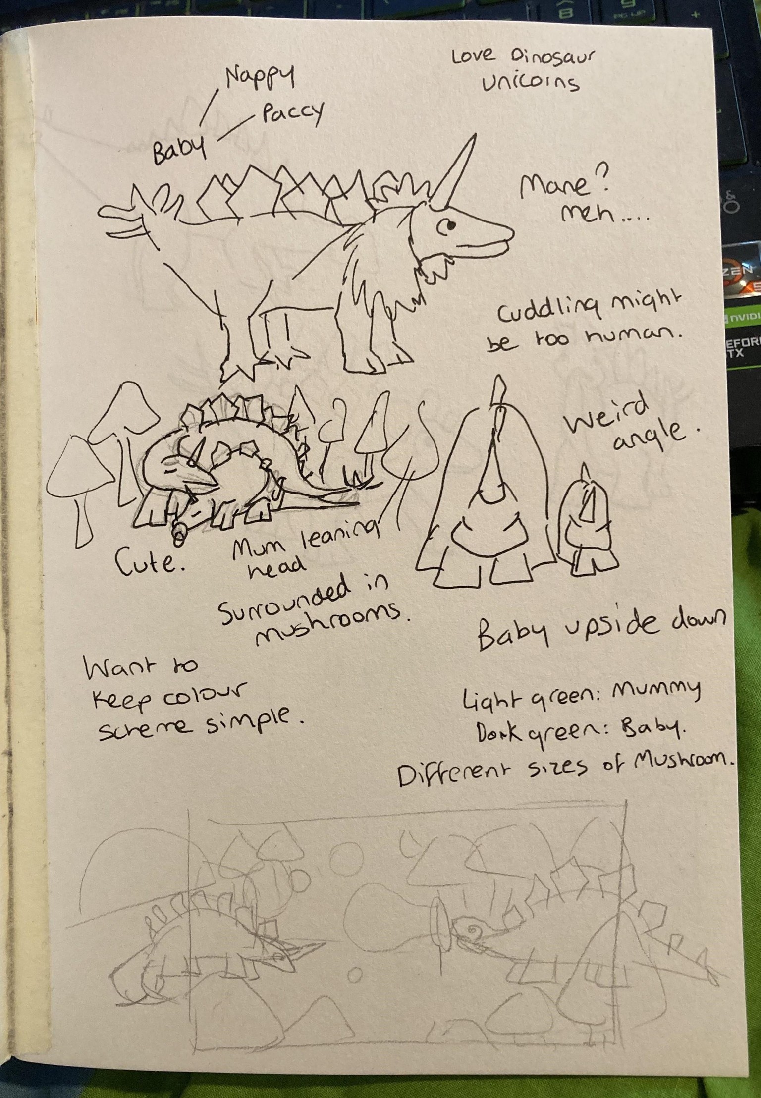 Dinosaur Illustrations With AI - image 2 - student project