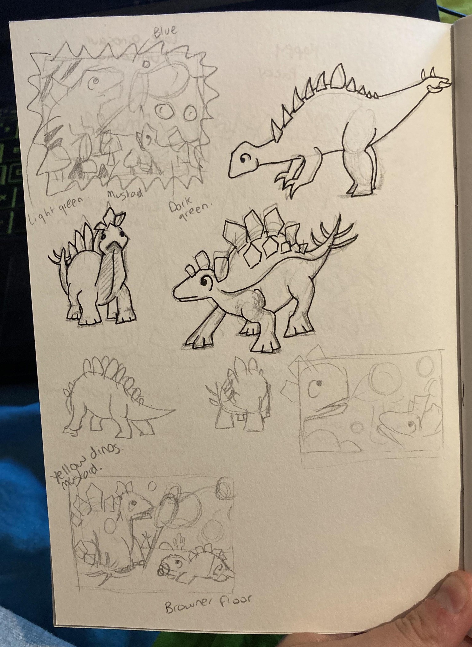 Dinosaur Illustrations With AI - image 3 - student project