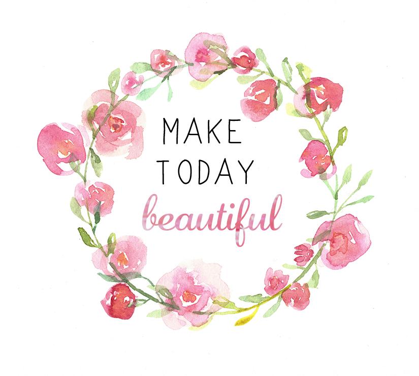 Make Today Beautiful - image 1 - student project