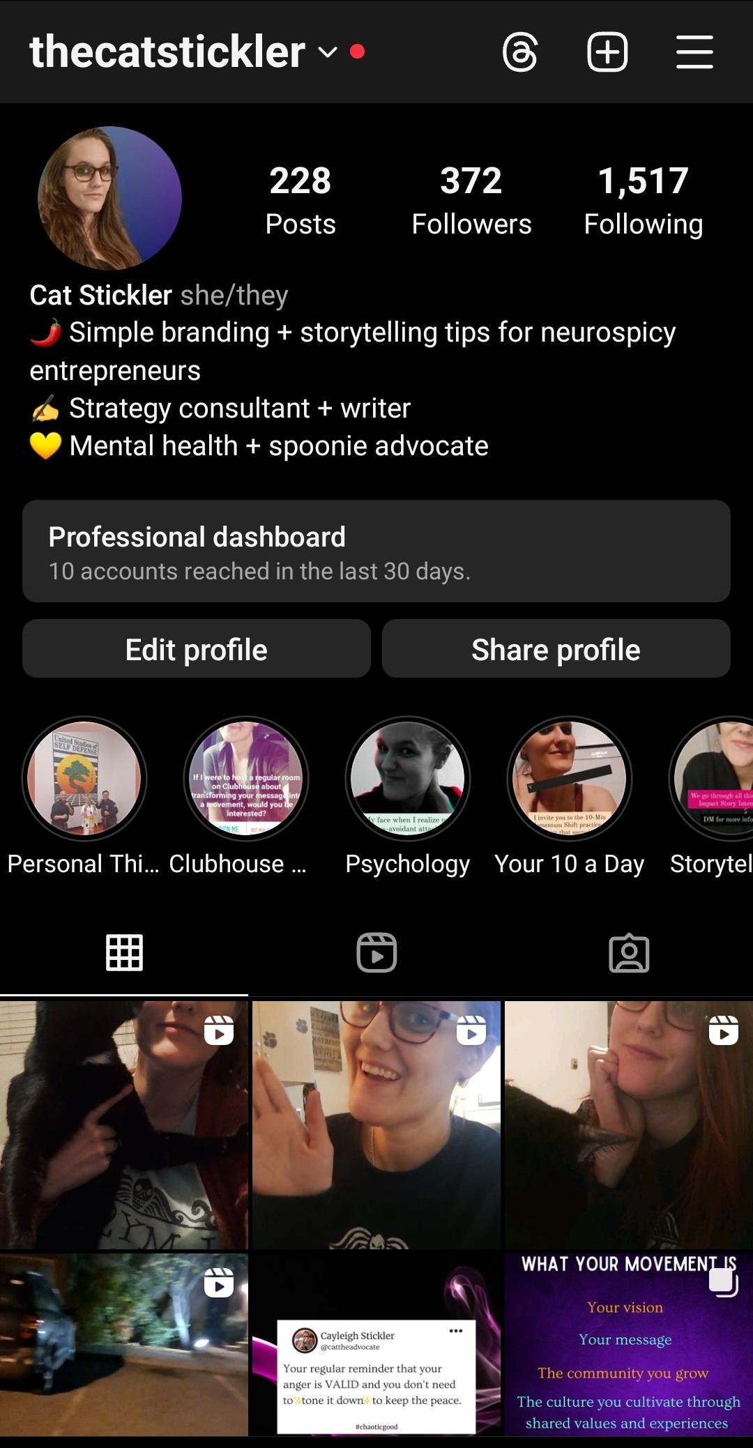 30-day Instagram reboot - image 1 - student project