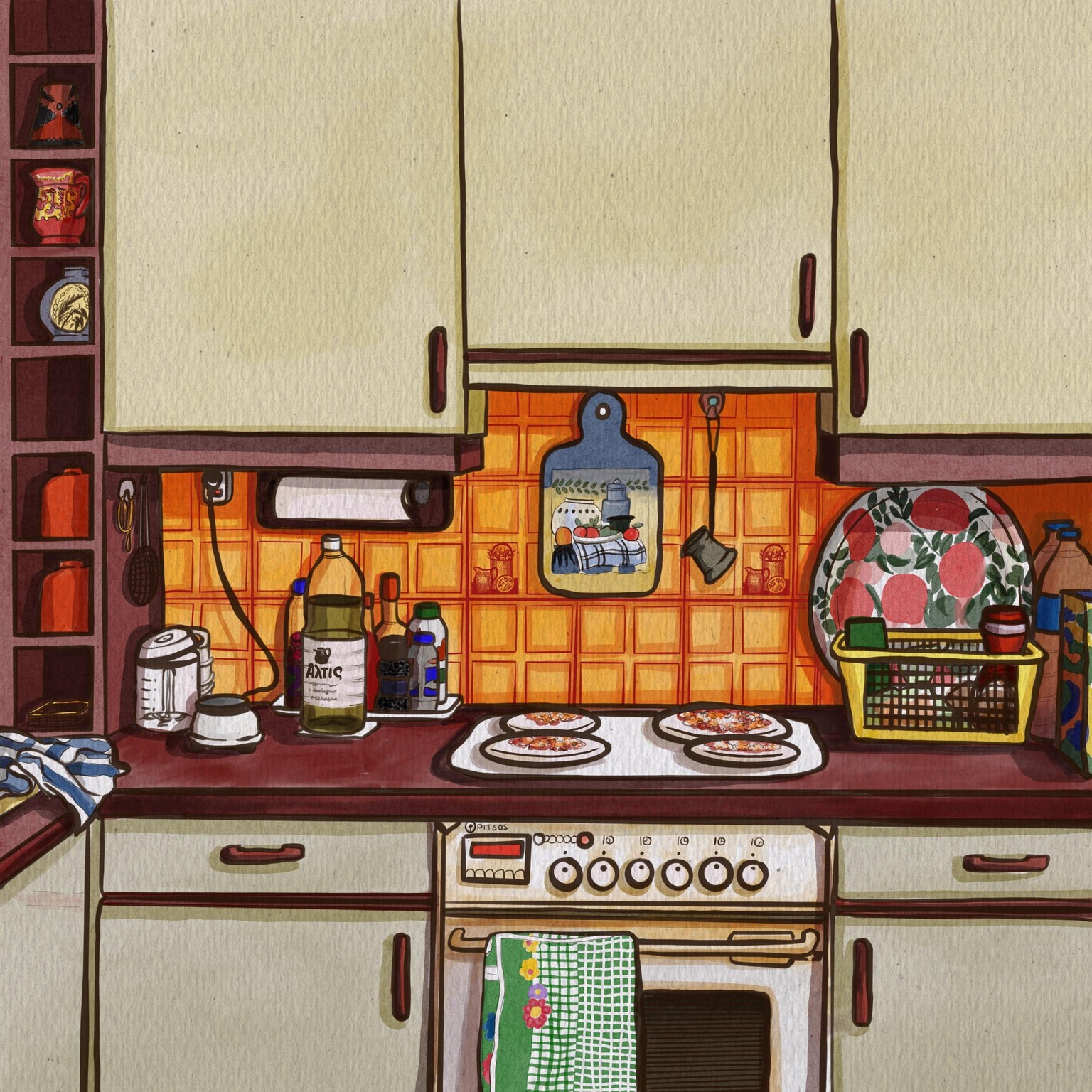 Greek Kitchen - image 3 - student project