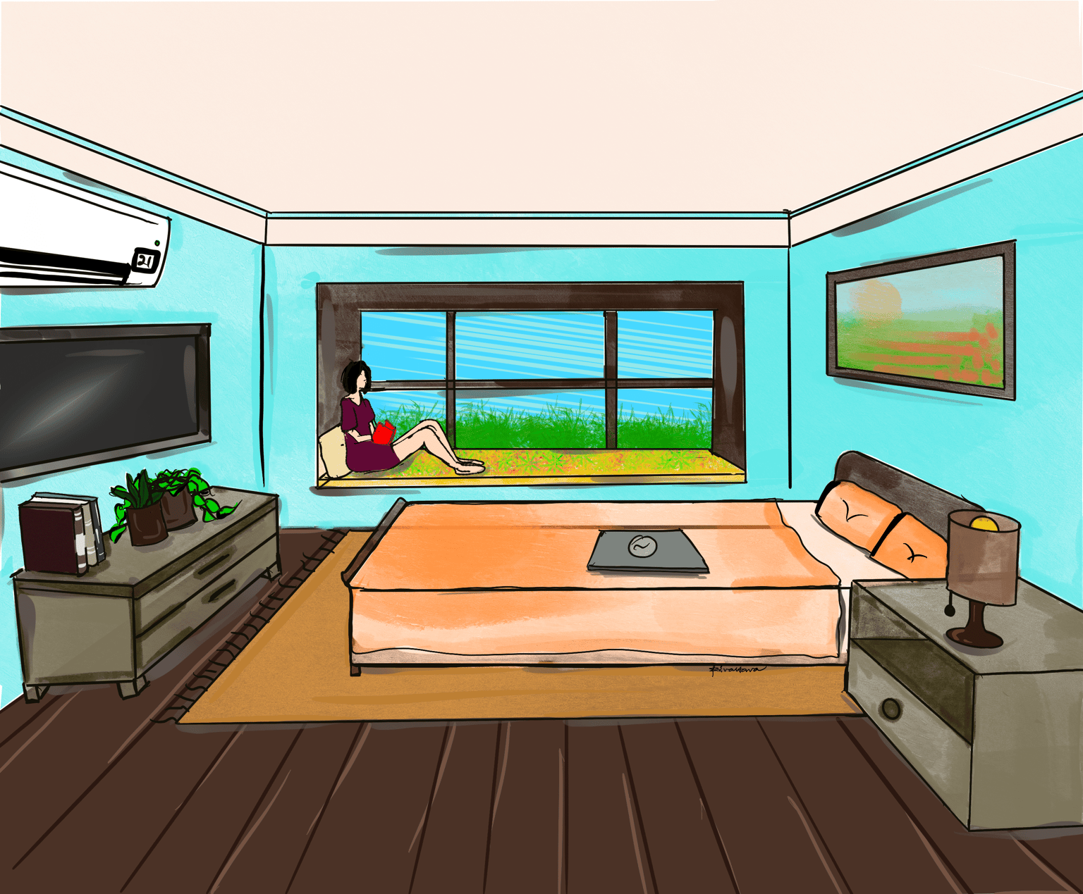 Bedroom Interior - image 1 - student project