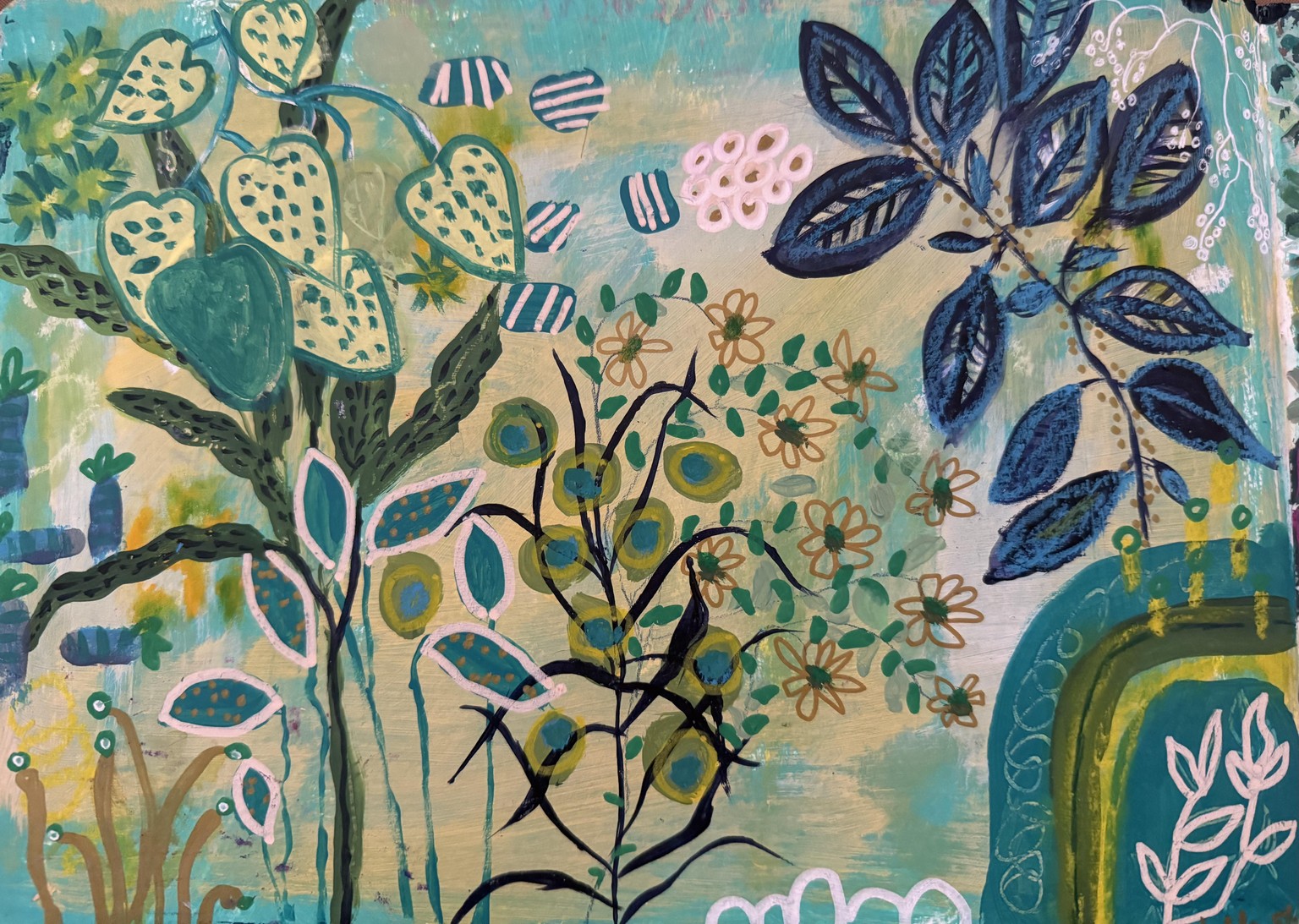 abstract botanical - image 1 - student project
