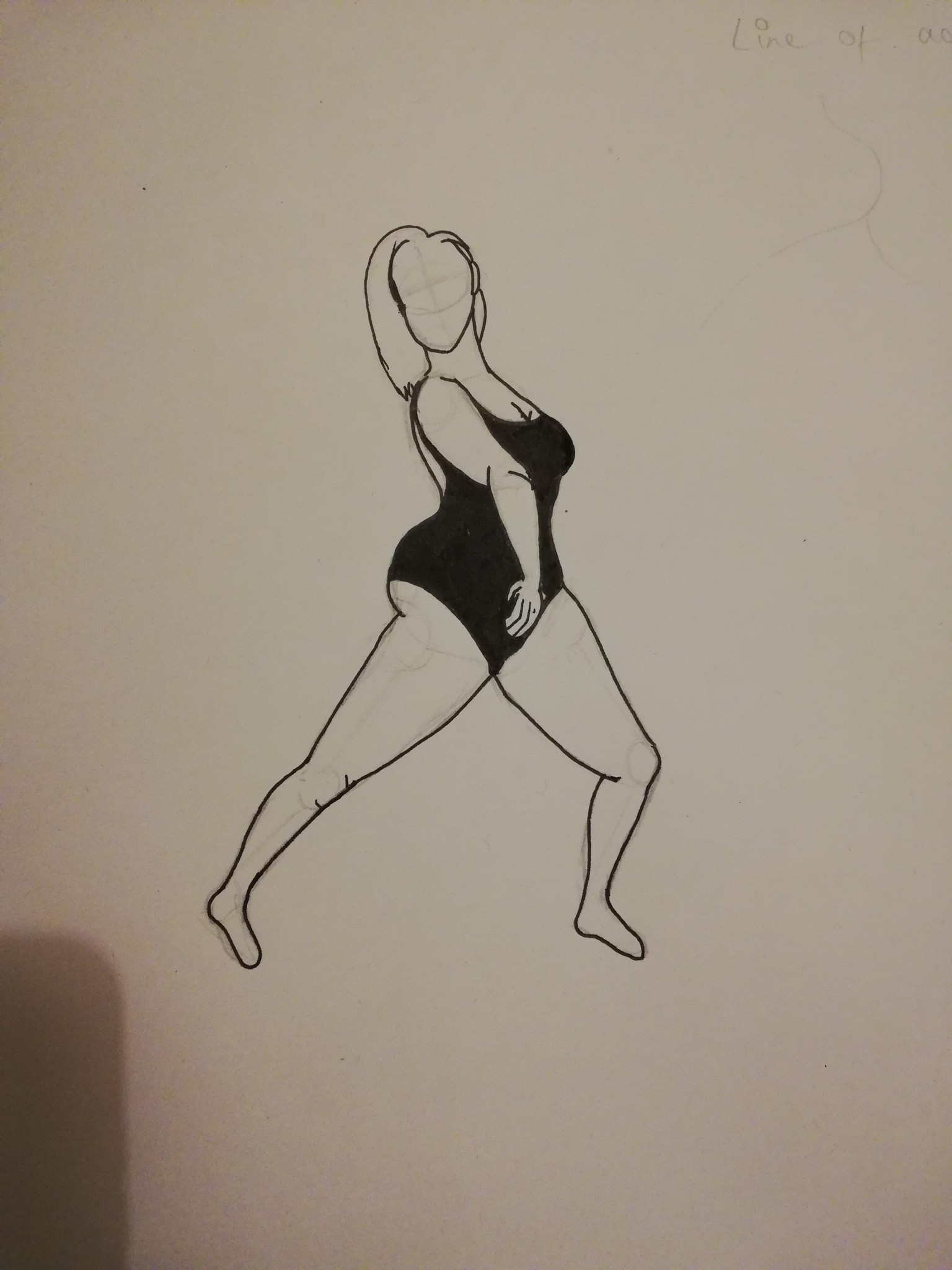 Pose practice - image 2 - student project