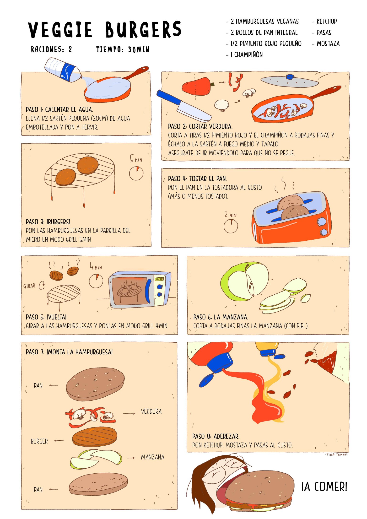 VEGGIE BURGERS! - image 1 - student project