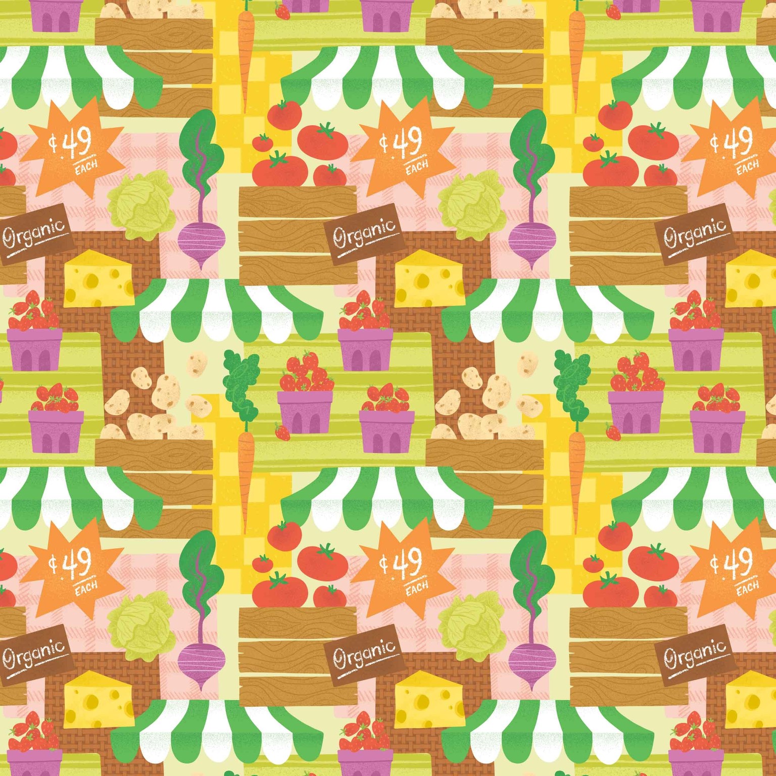 Farmer's Market - Maxi Pattern - image 1 - student project