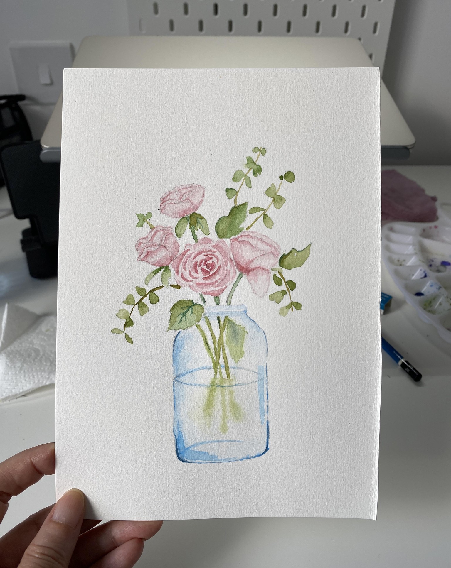 Roses in a jar - image 1 - student project