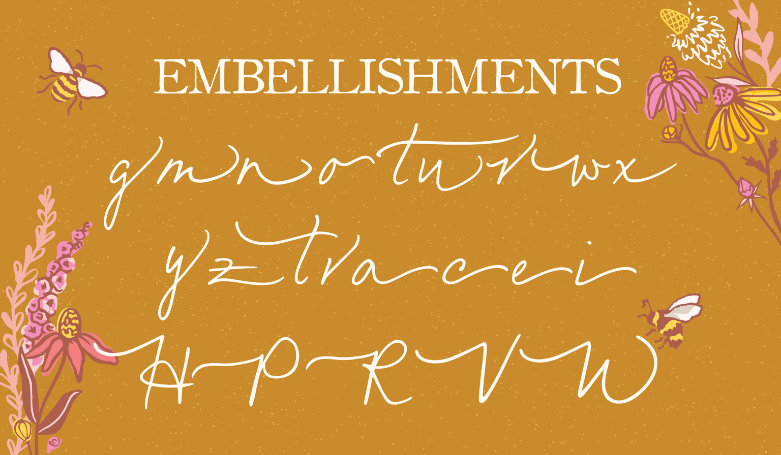 Miss Bee Font Family - image 7 - student project