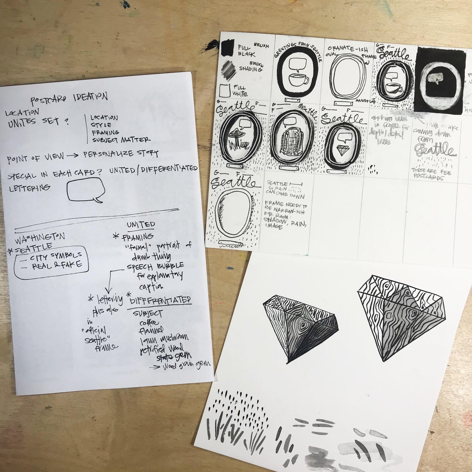Imaginary Official Seattle Symbols - image 6 - student project