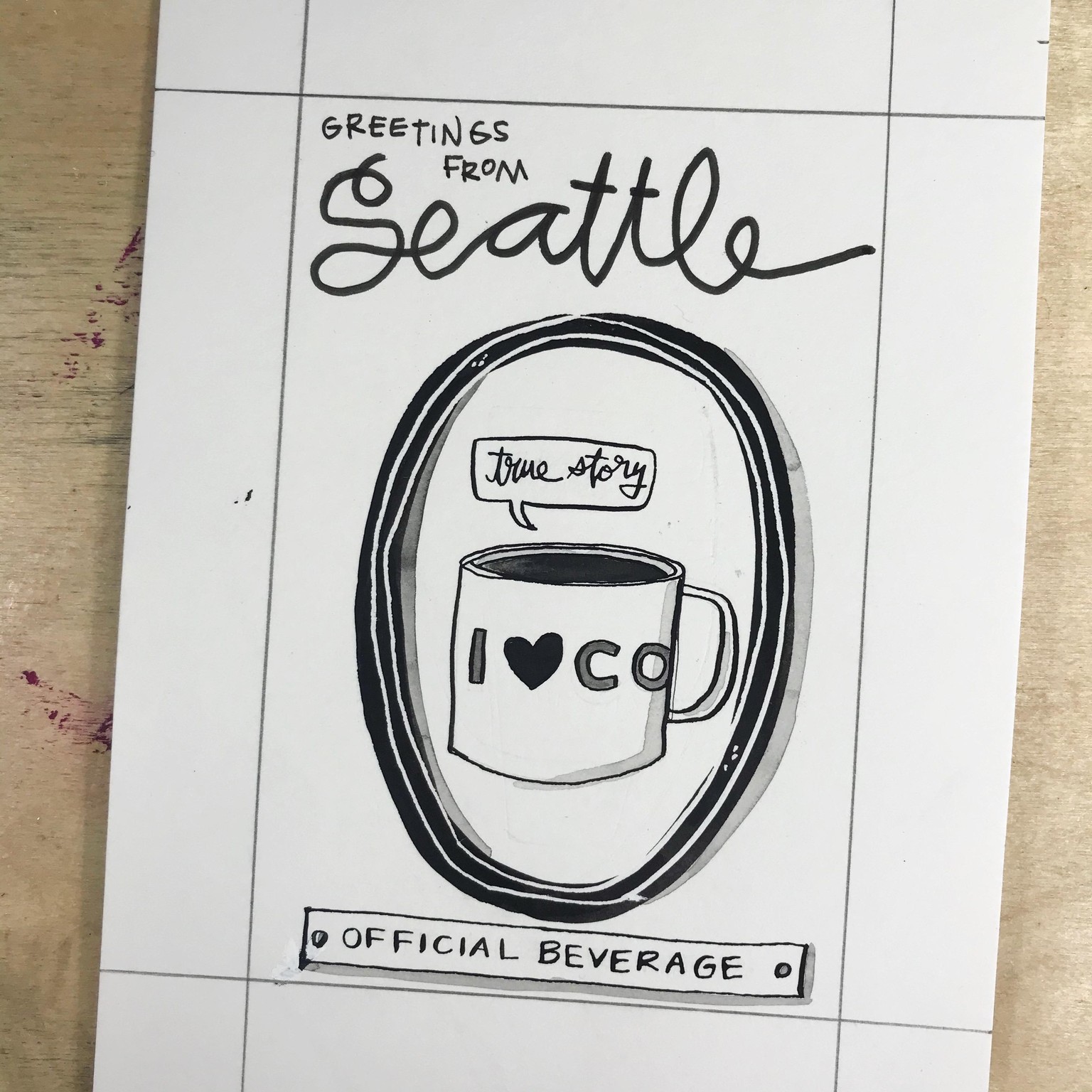 Imaginary Official Seattle Symbols - image 9 - student project