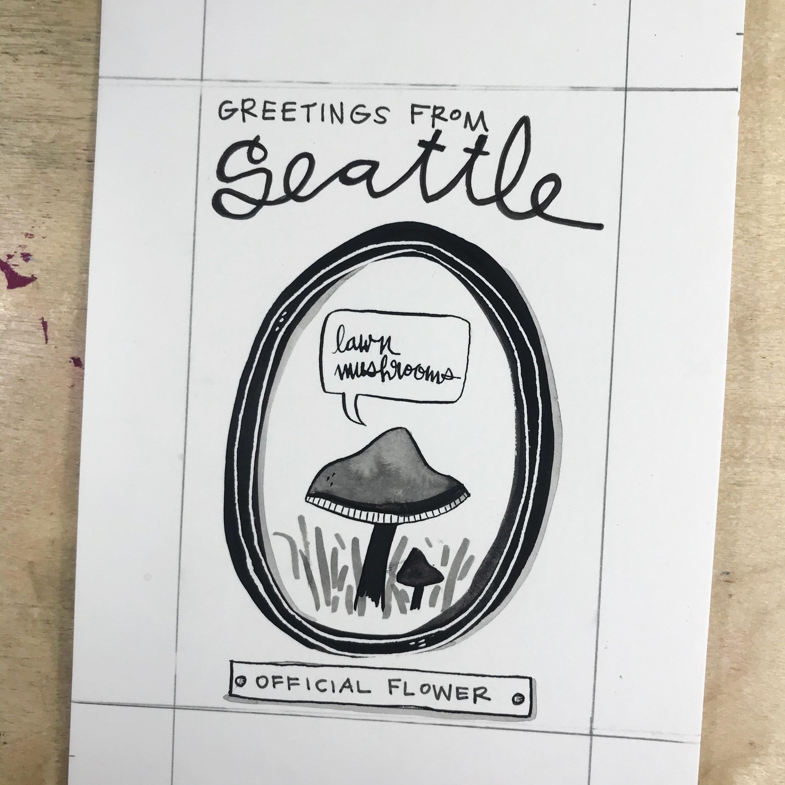 Imaginary Official Seattle Symbols - image 8 - student project