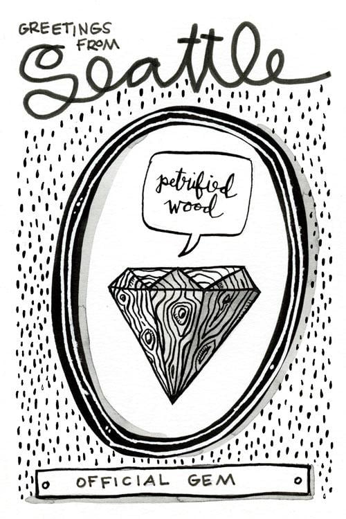 Imaginary Official Seattle Symbols - image 16 - student project