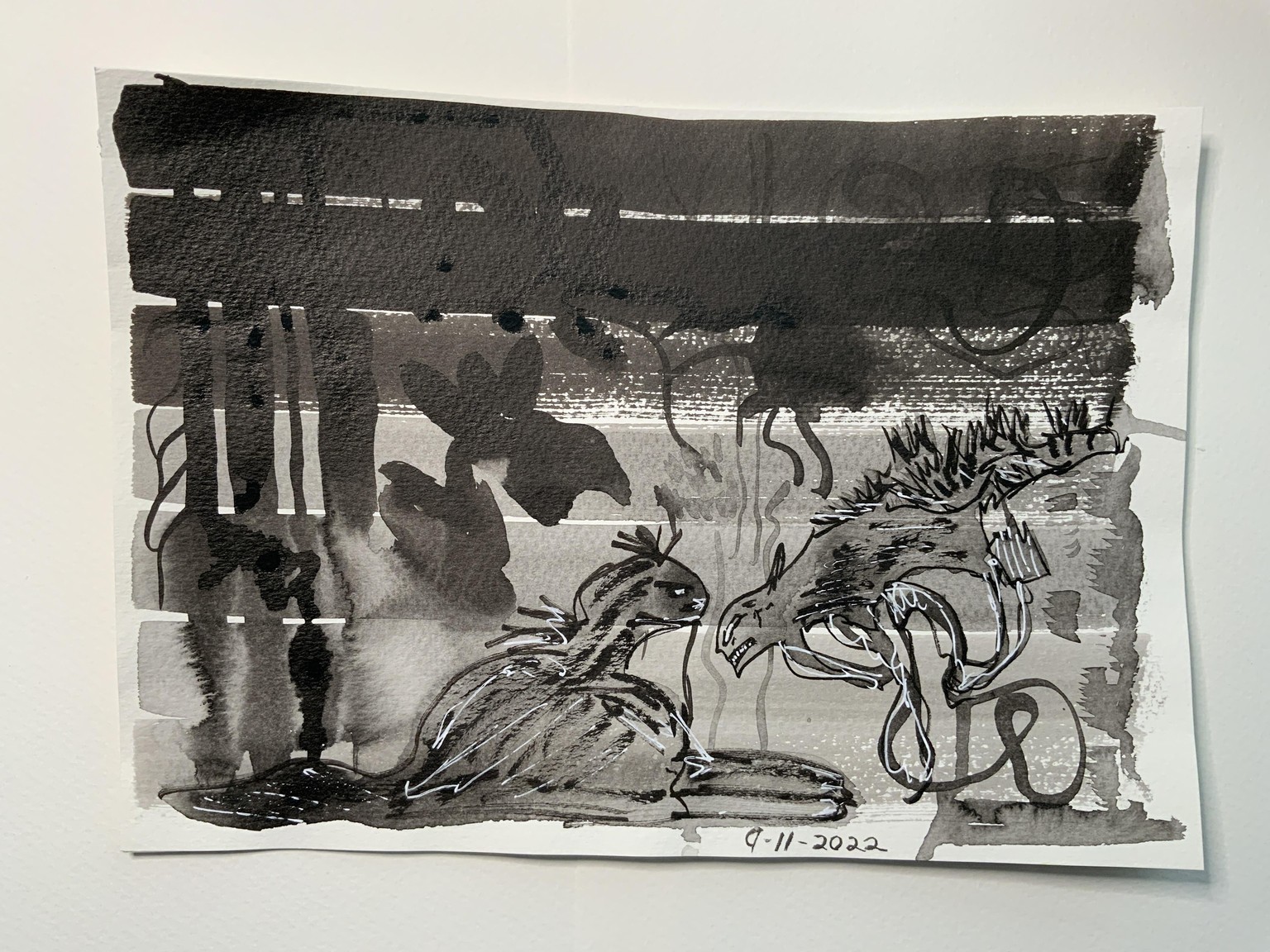 Inky Drawings - image 4 - student project