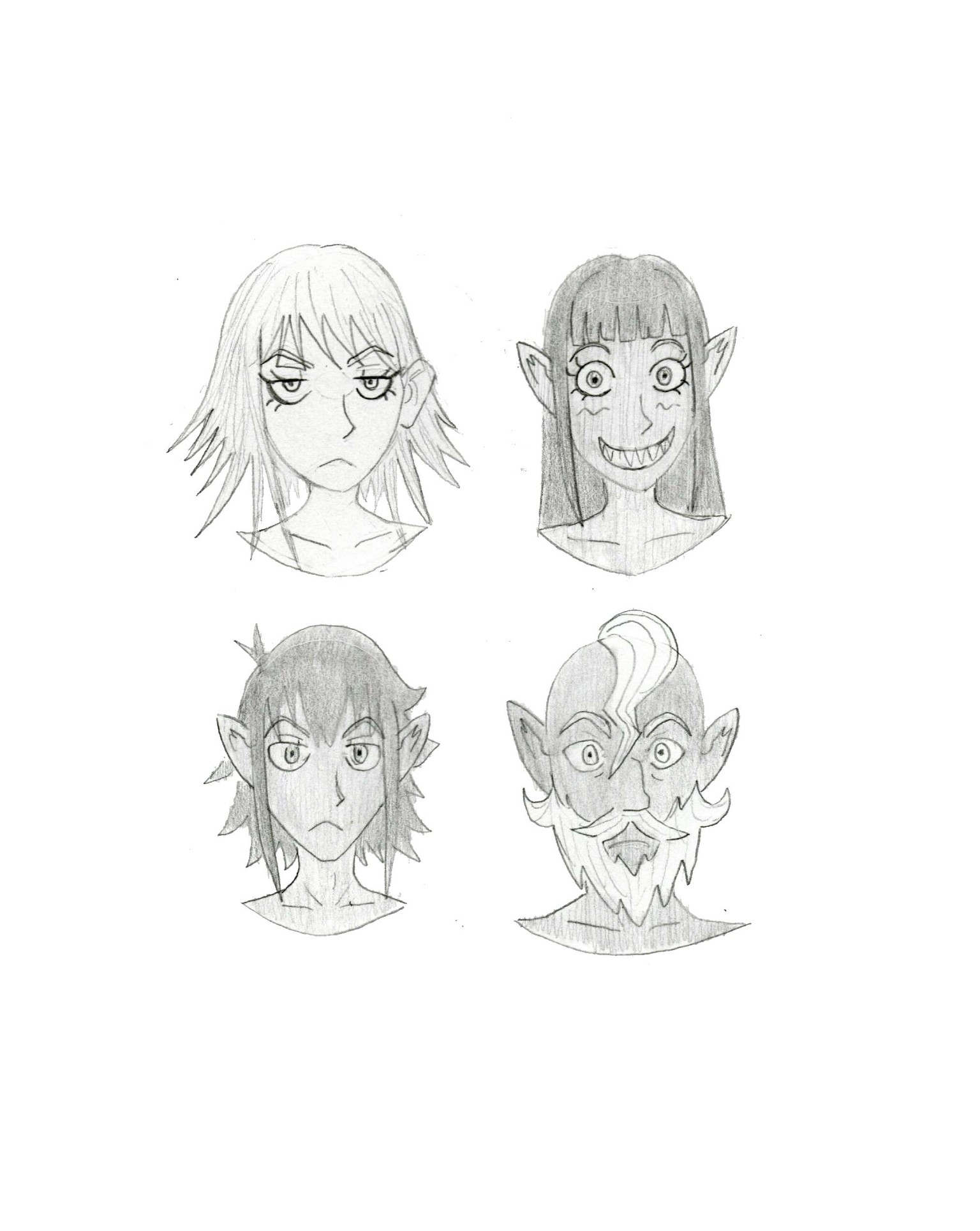 front facing characters - image 1 - student project