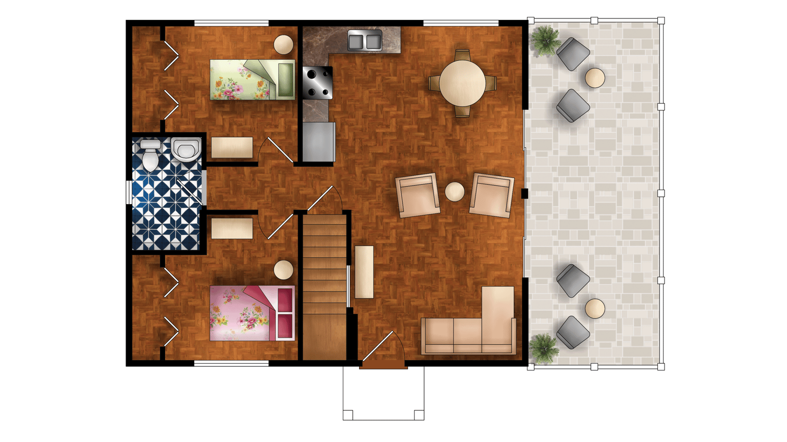 Rendering AutoCAD Drawings in Photoshop - image 1 - student project