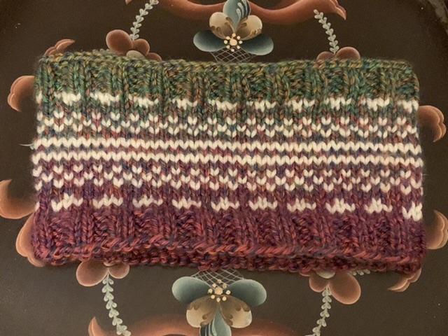 Fair Isle Ear Warmer - image 1 - student project