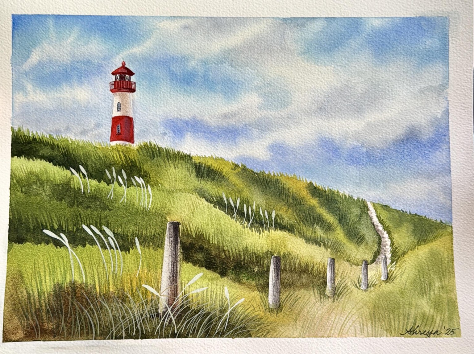 A calm and beautiful painting session - image 2 - student project