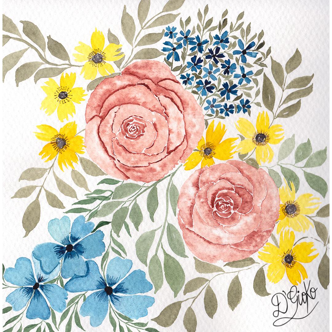 Bouquet.  Your class is amazing.  Thank you very much. - image 1 - student project
