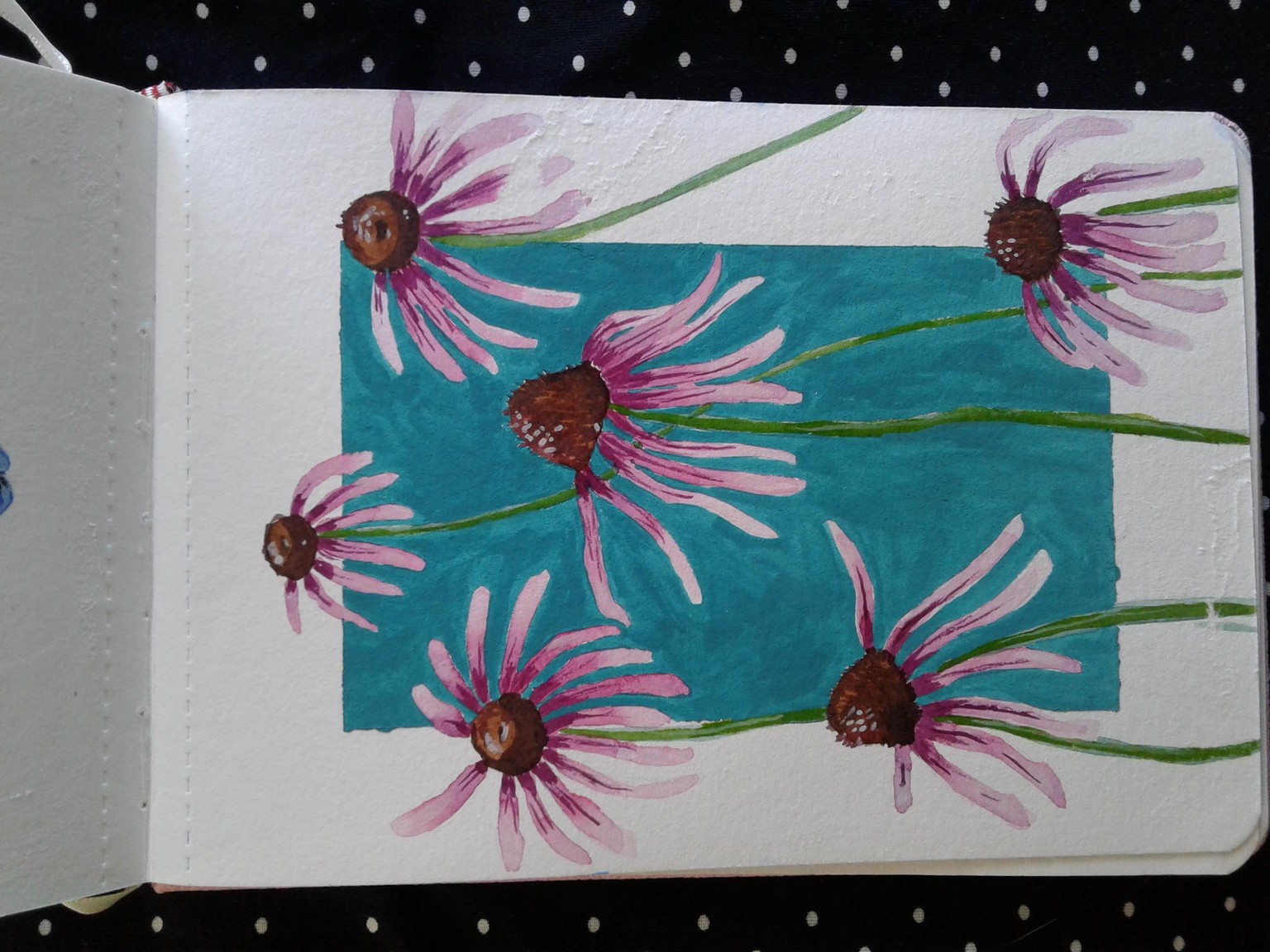 Acrylic Gouache Adventures - image 2 - student project