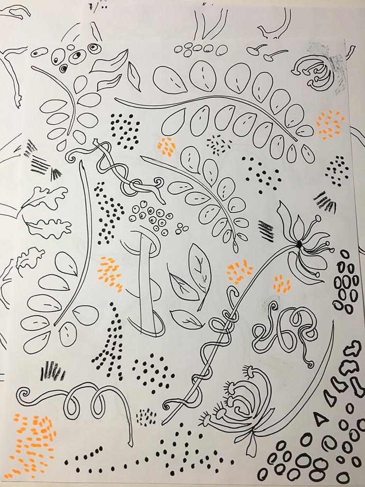 Branches & Sweet Peas - image 6 - student project