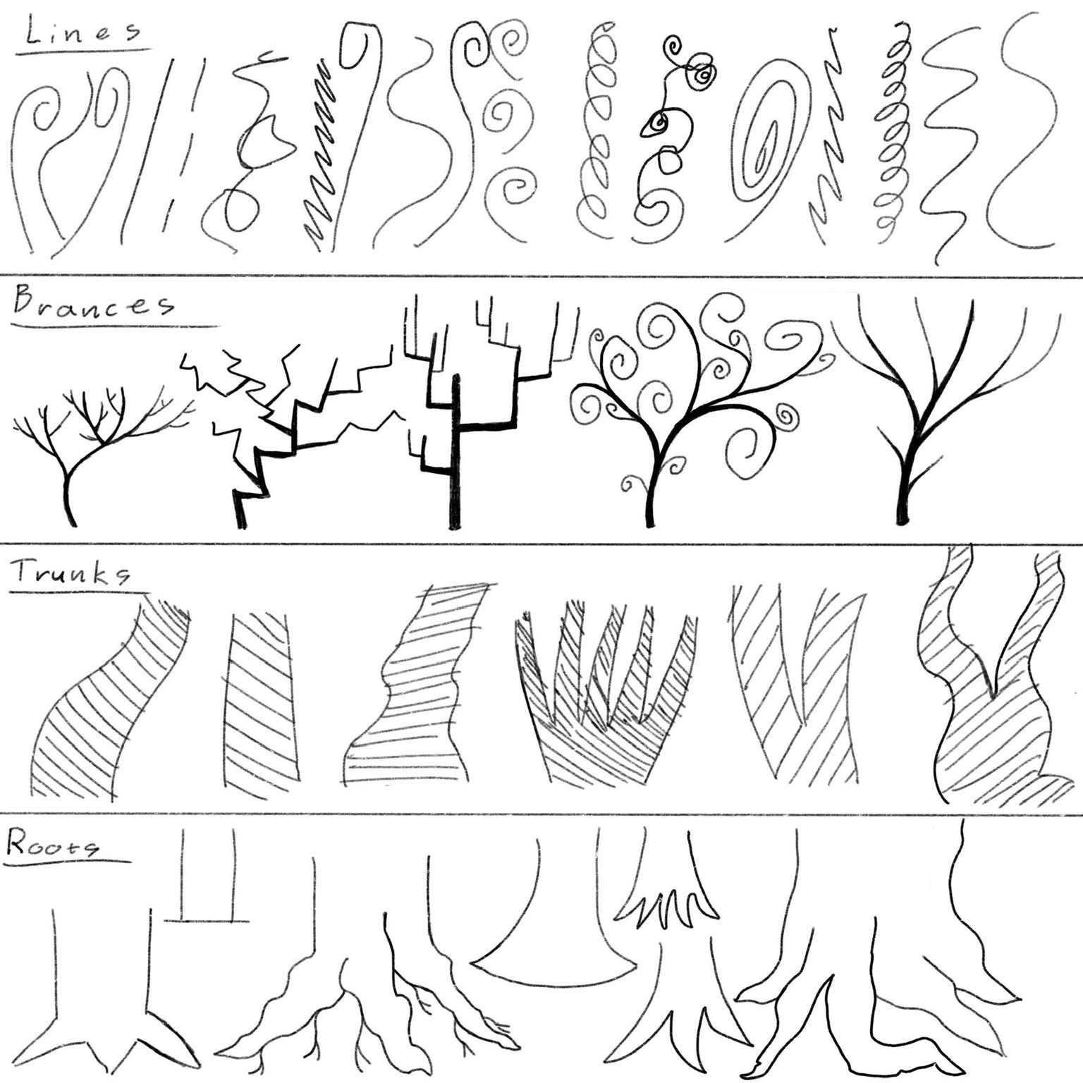 Stylised trees - image 3 - student project