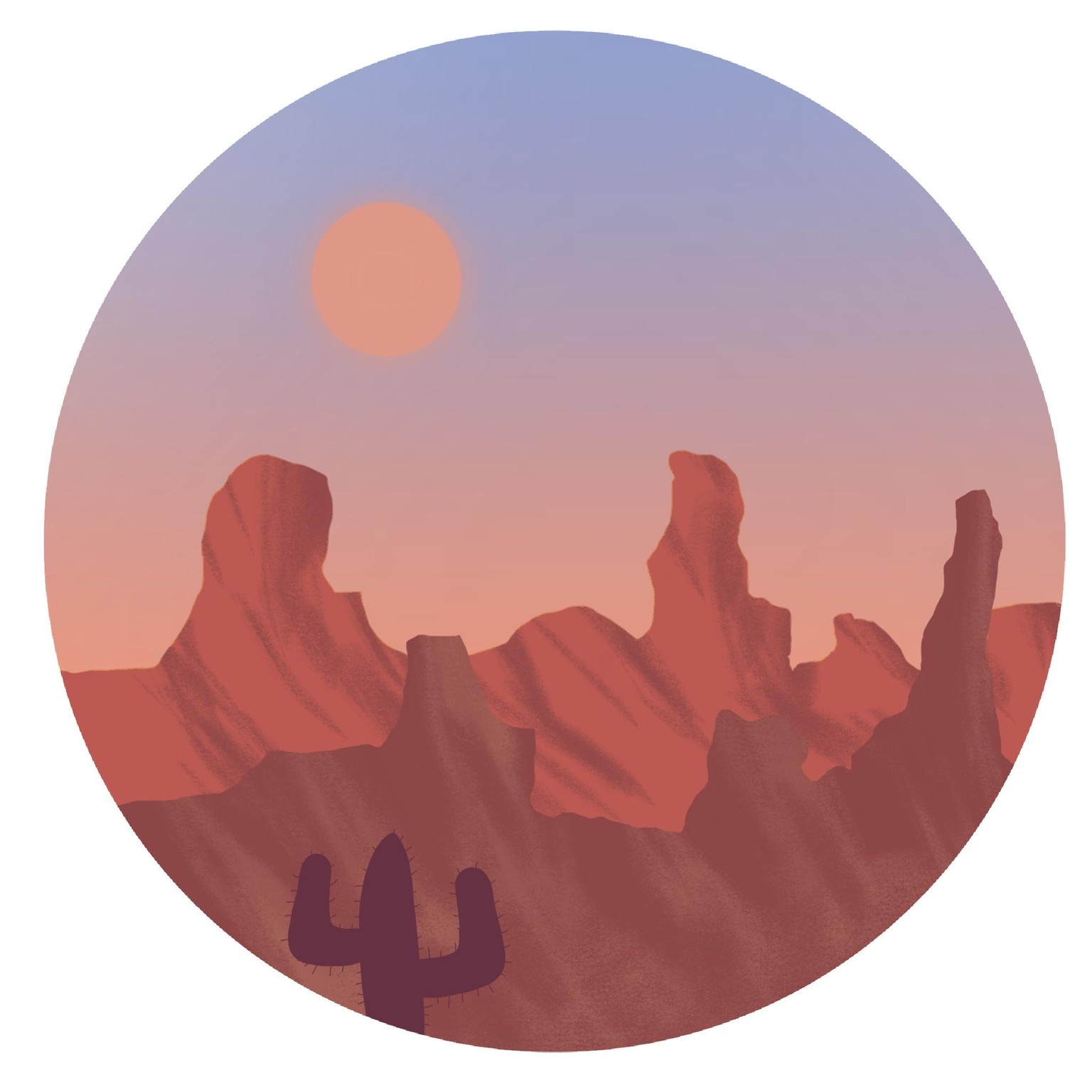 Landscape in Procreate - image 3 - student project