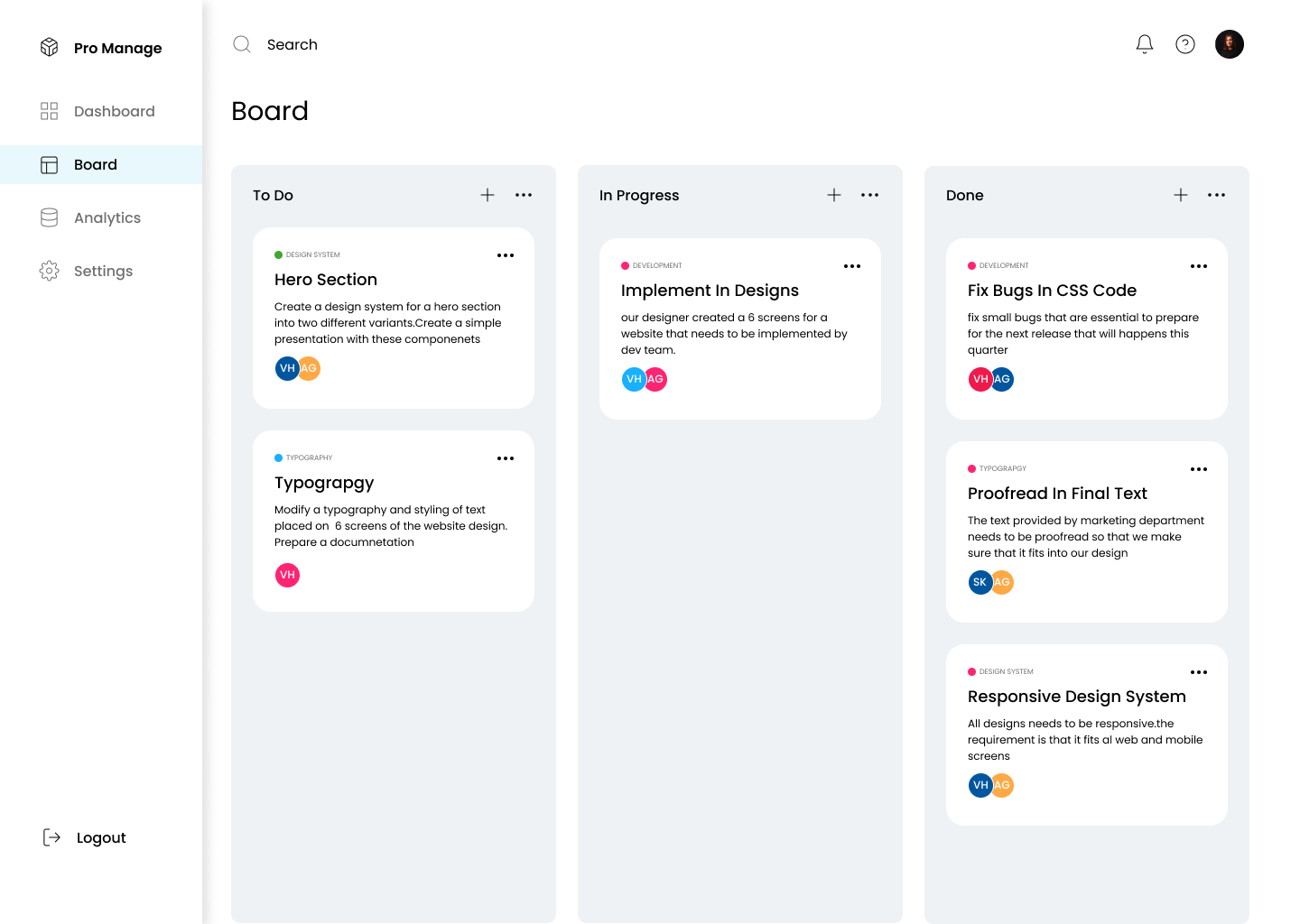 dashboard-designs - image 1 - student project