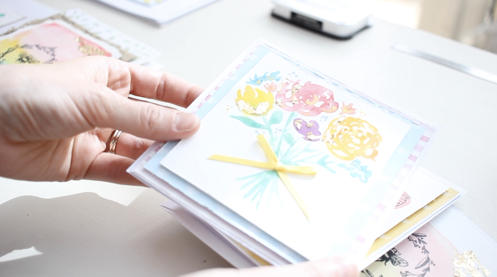 Bee, Honey Jar and Floral Cards - image 3 - student project