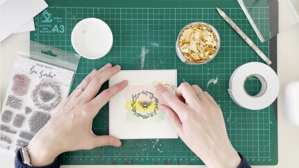 Bee, Honey Jar and Floral Cards - image 1 - student project