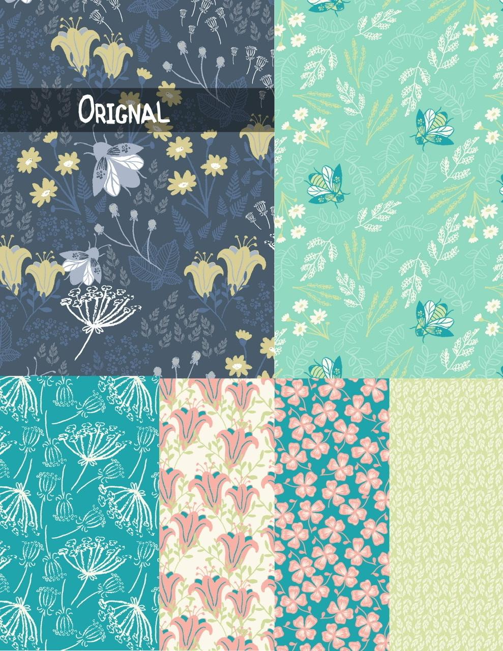 Surface Pattern Designs and Illustration Portfolio - image 1 - student project