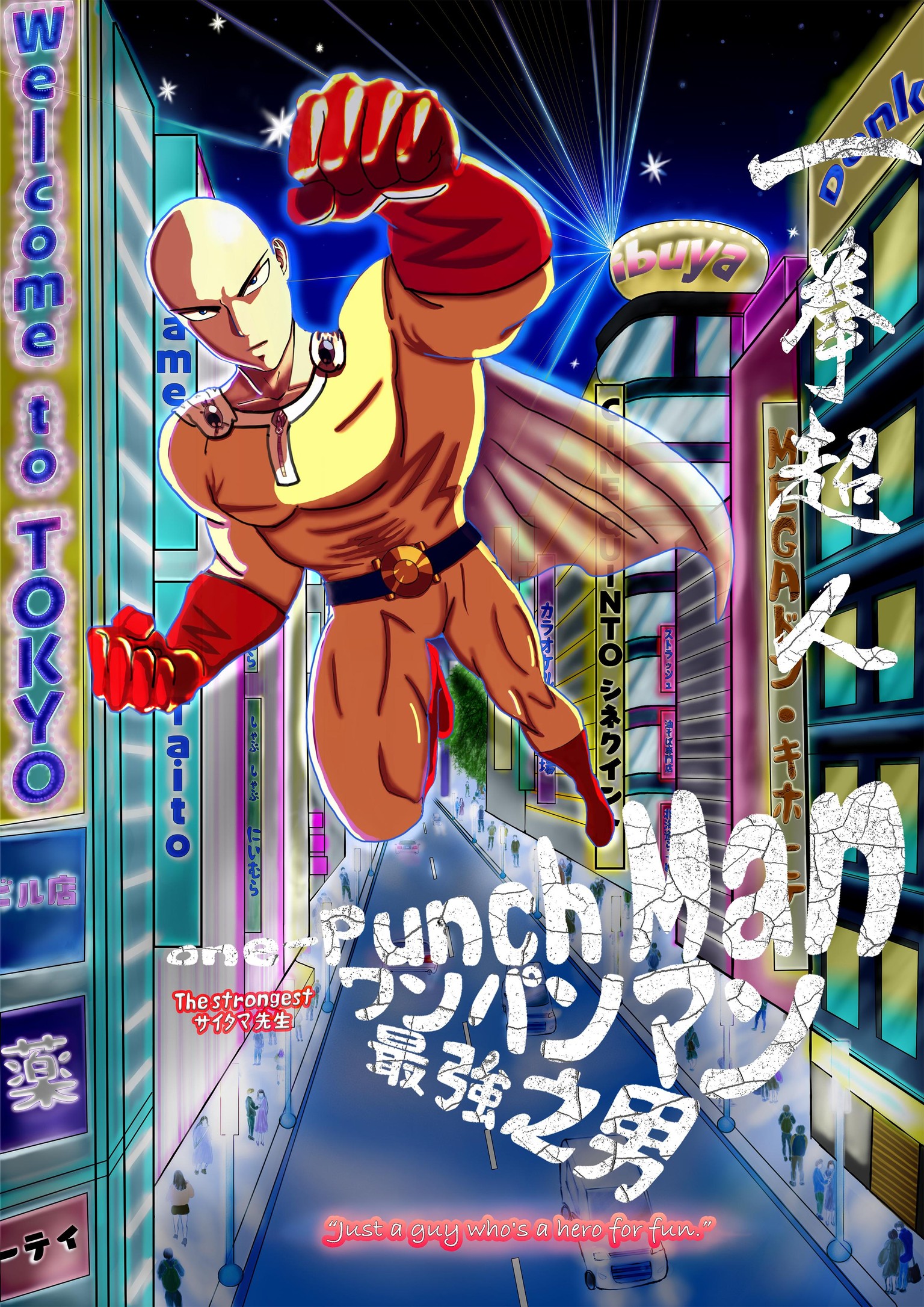 One Punch man-Saitama Sensei - image 1 - student project