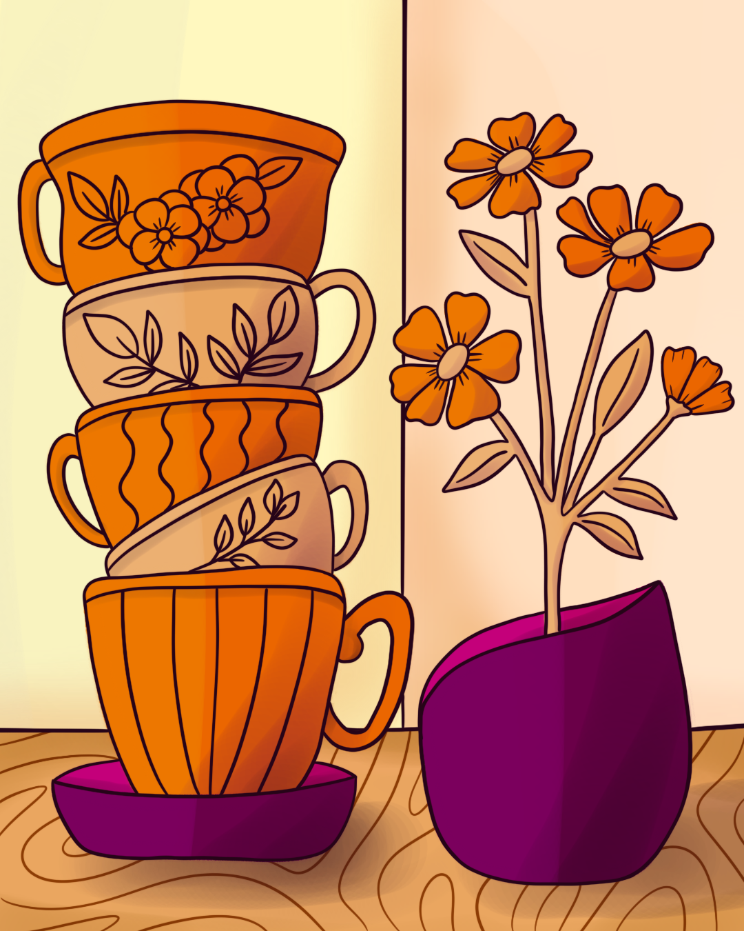 Color & Mood in Procreate - image 2 - student project