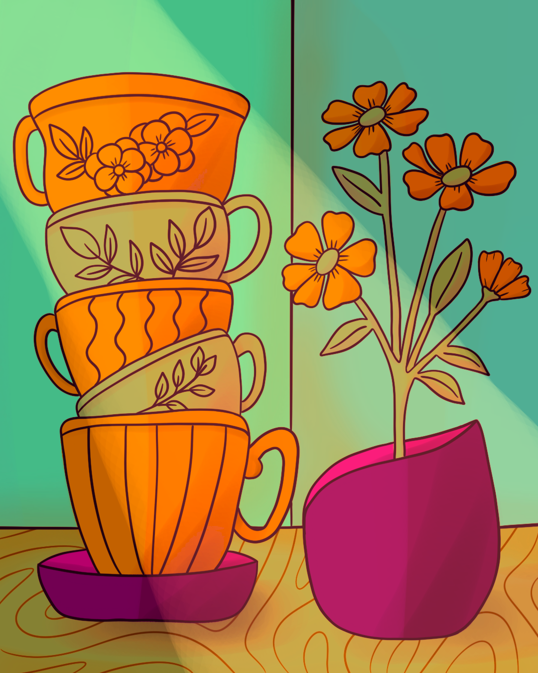 Color & Mood in Procreate - image 4 - student project