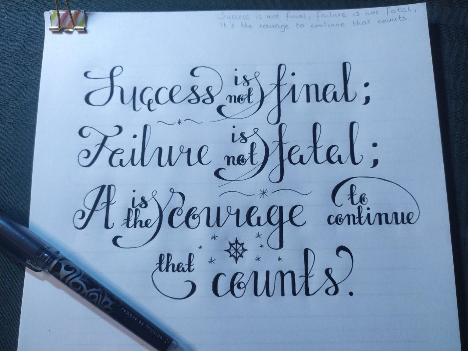 Success, failure and Courage - image 3 - student project