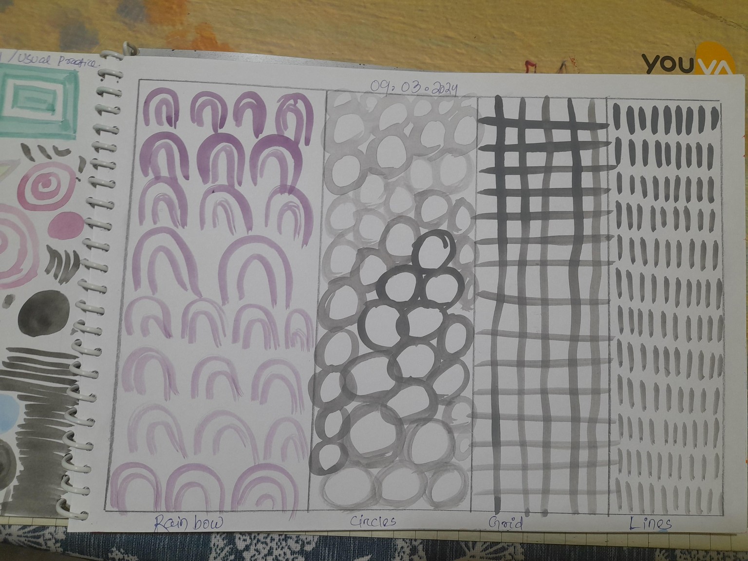 Basic markmaking - image 1 - student project