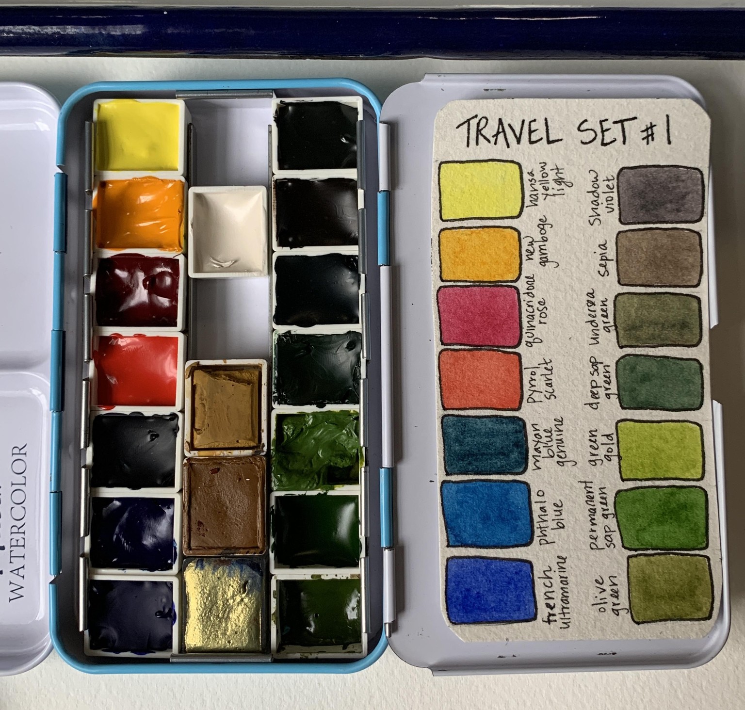 Watercolor Mood - Four Seasons - image 1 - student project