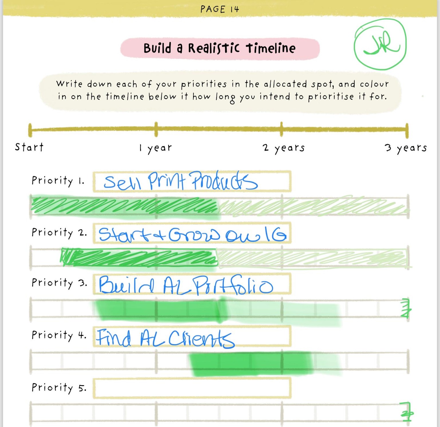 3 Year Art Priorities - image 1 - student project